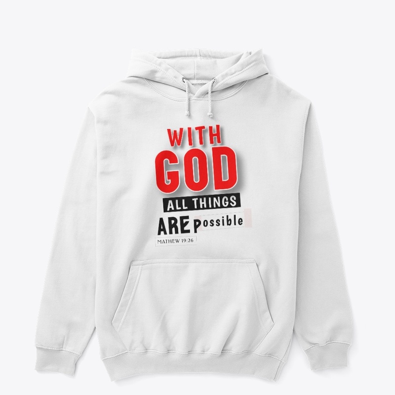 With God All Things Are Possible Mesh