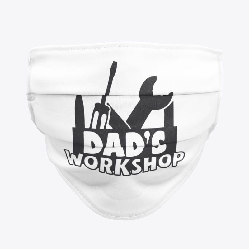 Men Dad's Workshop Face Masks