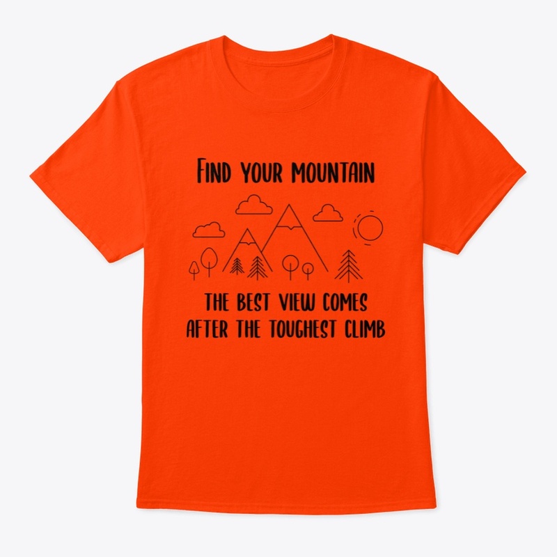 Find your mountain Black