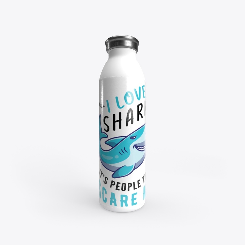 I Love Sharks It's People That Scare Me