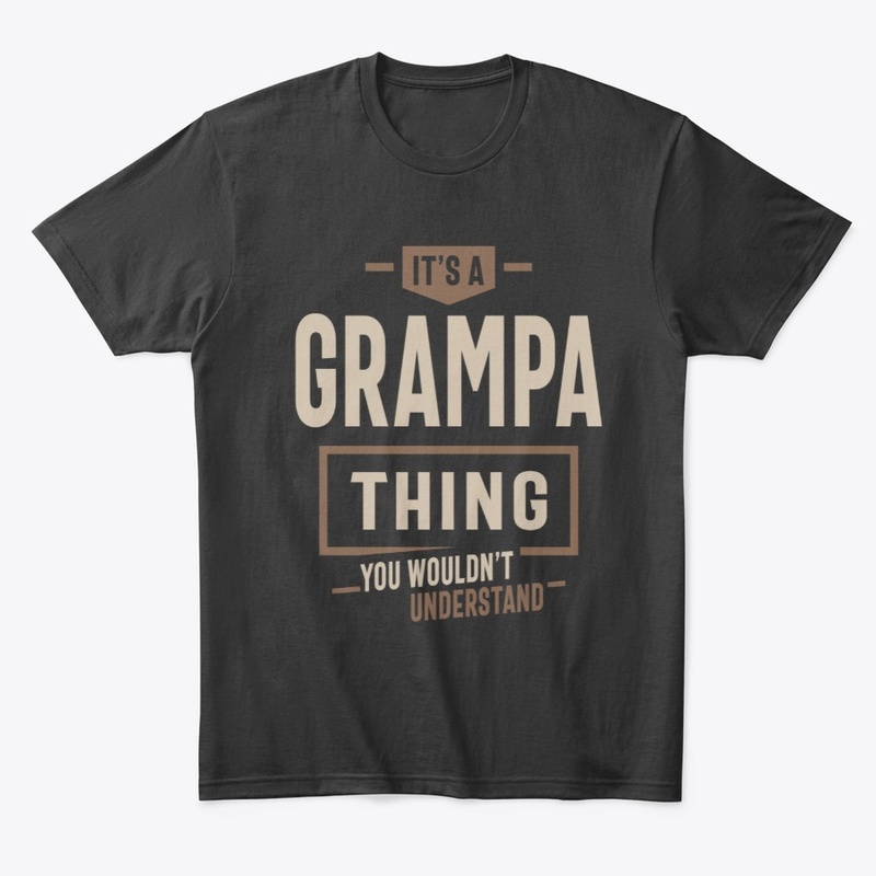 Mens It's a Grampa Thing Christmas 