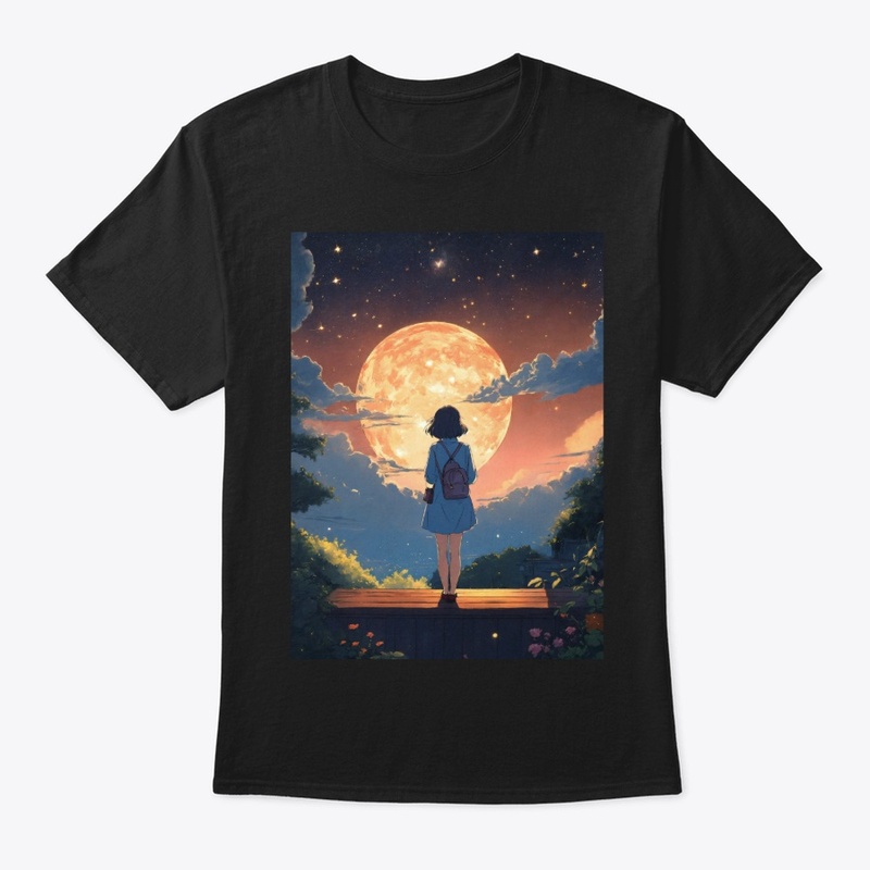 Full moon t-shirt 