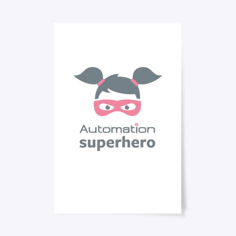 Automation Superhero Pink Mask