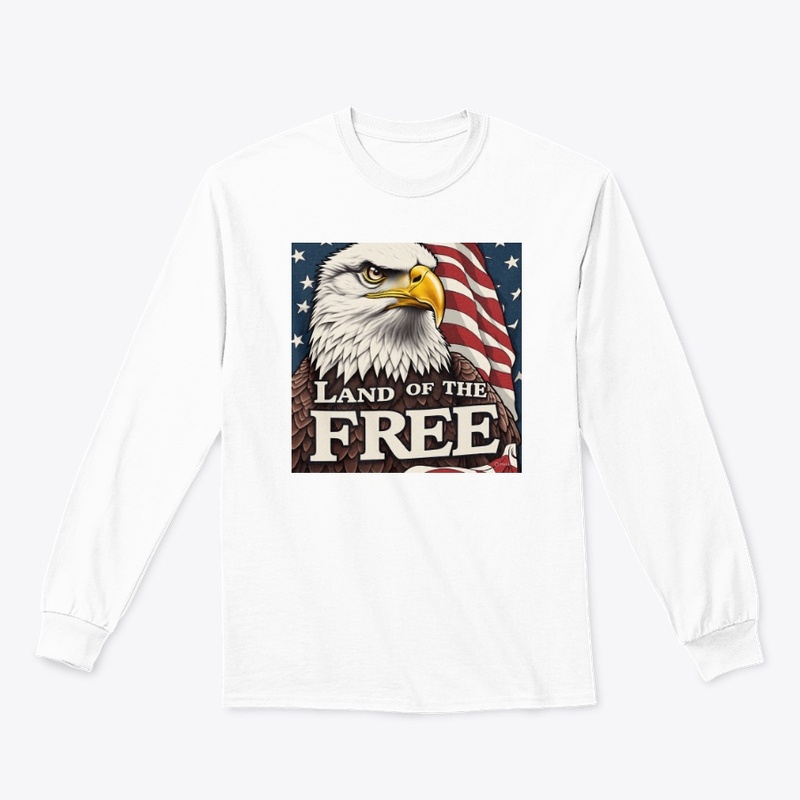 Land of the free for t shirt design