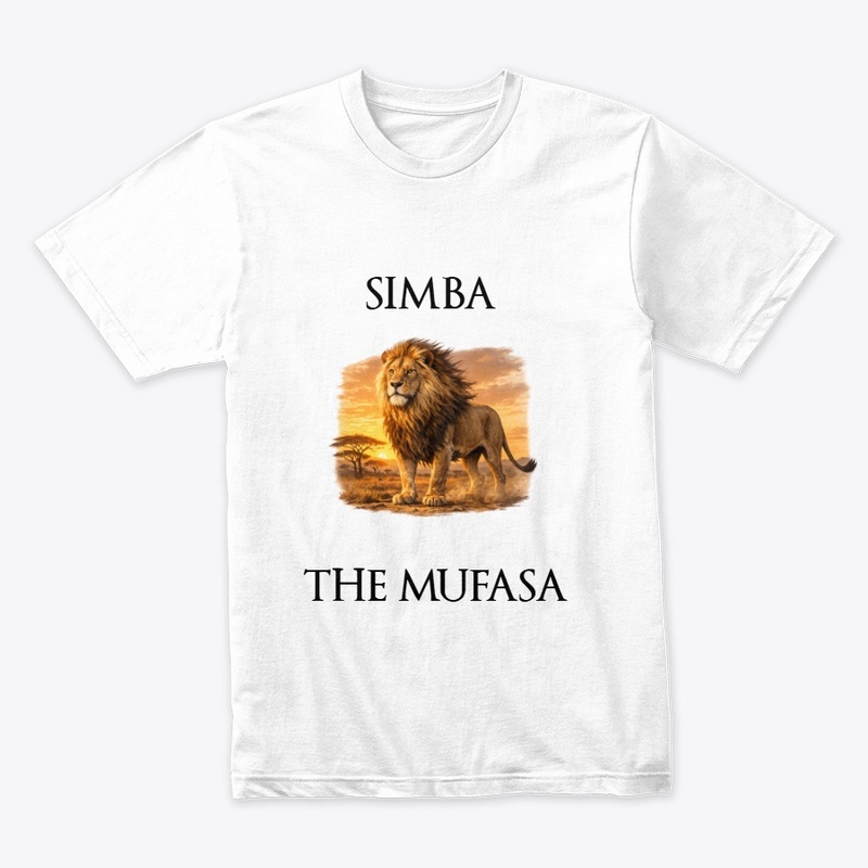 Simba the Mufasa Lion T-Shirt Serengeti 