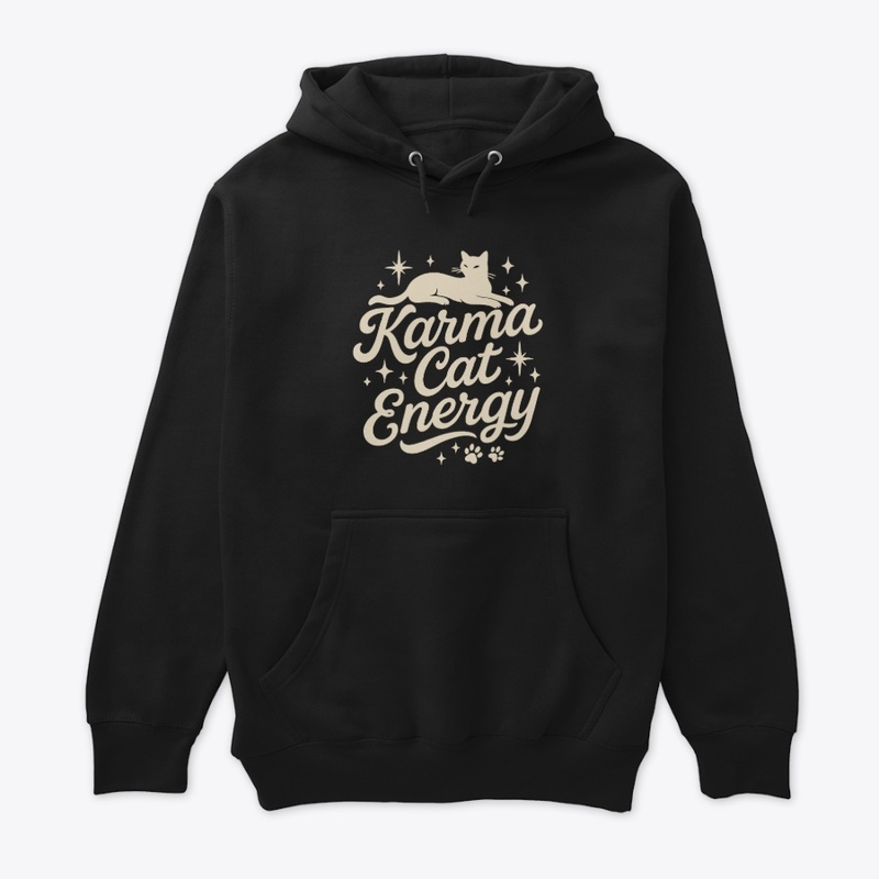 Karma Cute Cat Energy T-shirt