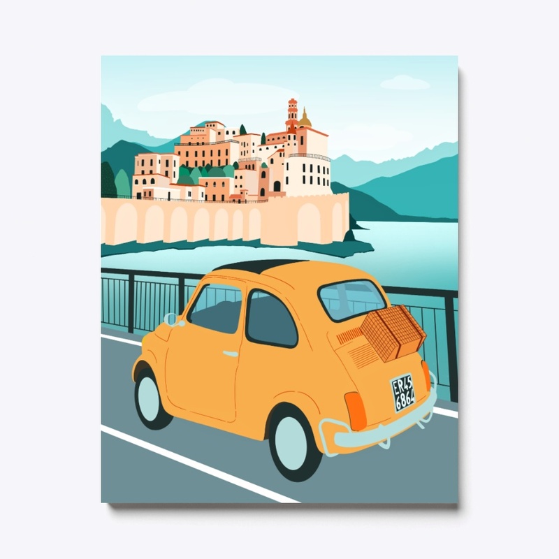 Travel to Atrani village