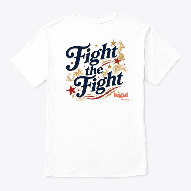 Fight The Fight Tee - White
