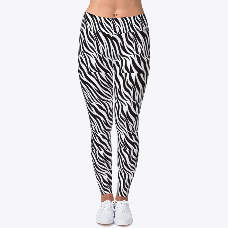Women's Standard premium Zebra Leggings