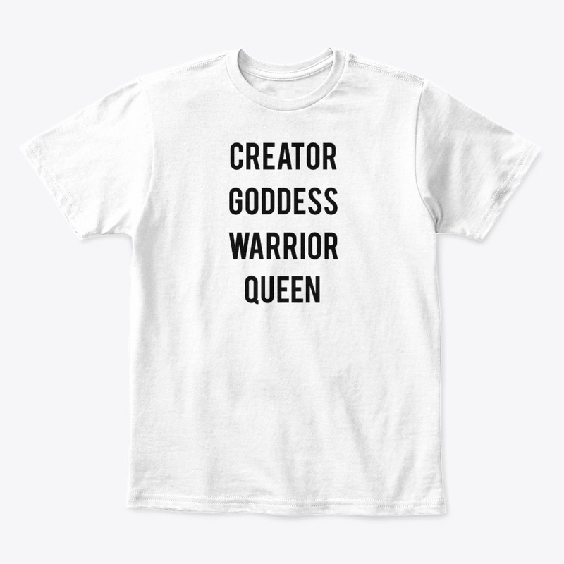 Creator Goddess Warrior Queen (White)
