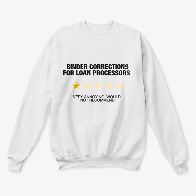 Binder Corrections