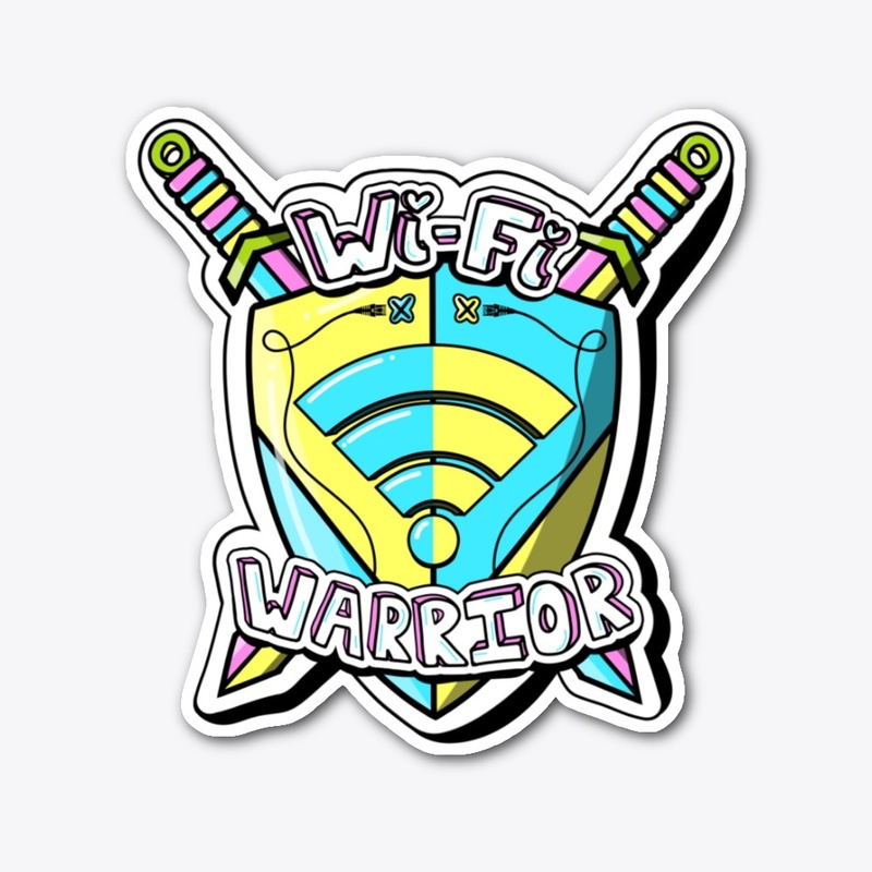 Wi-Fi WARRIORS Sticker