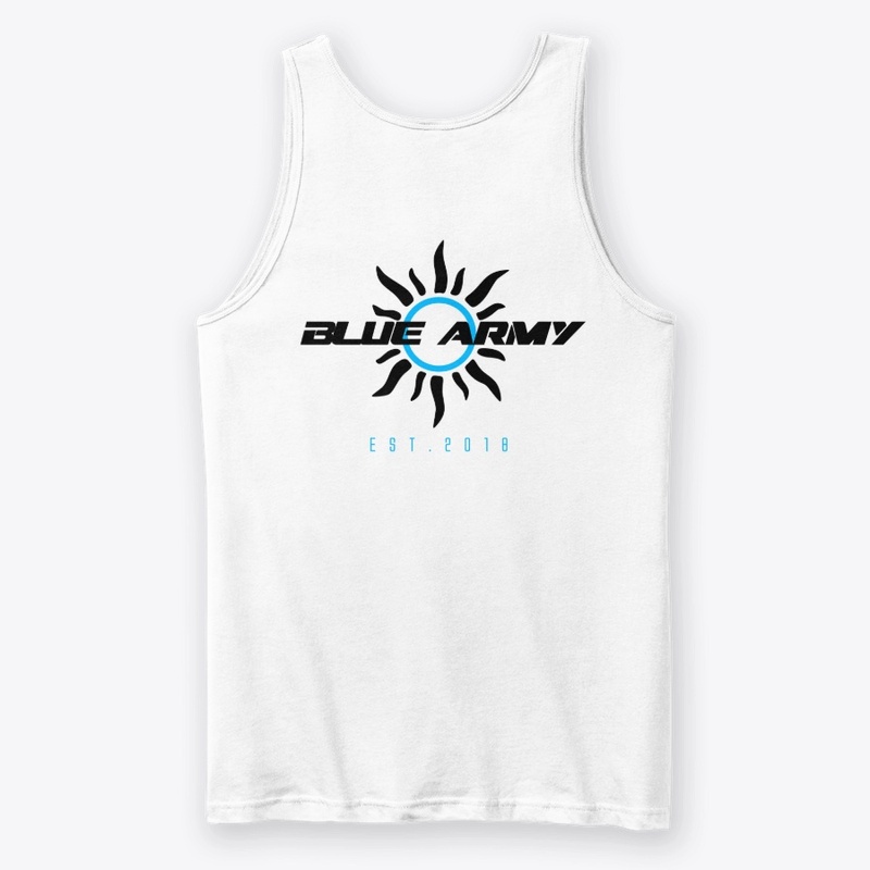BA TANK TOP - BLACK LOGO WITH BACK PRINT