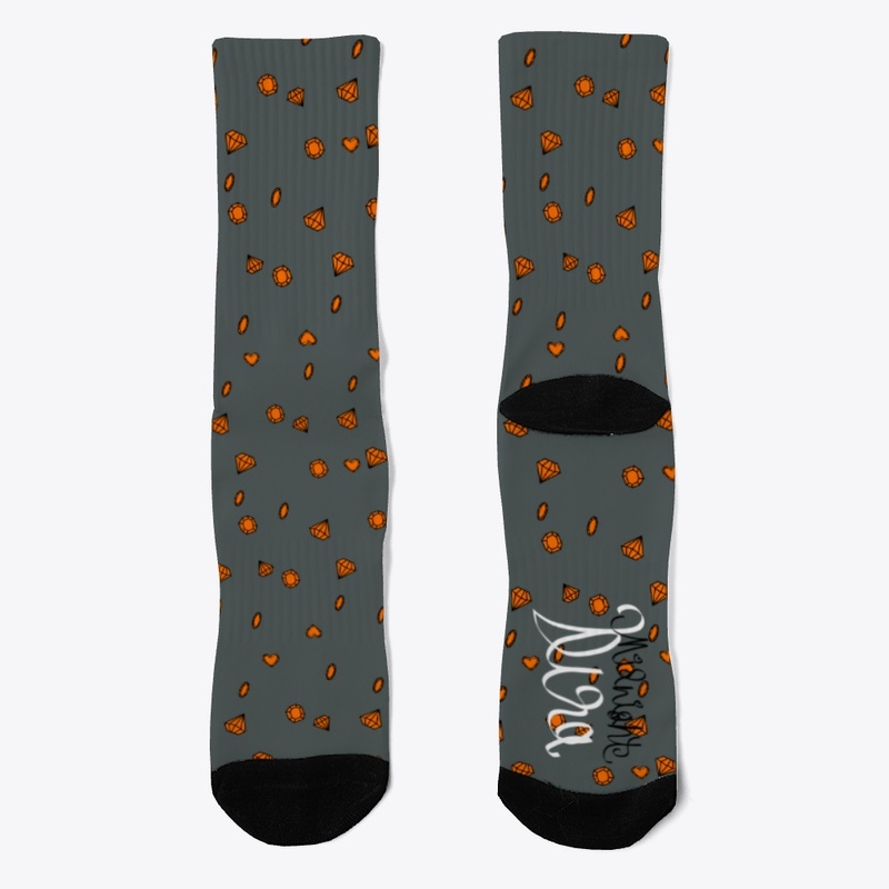 Gem Socks Orange
