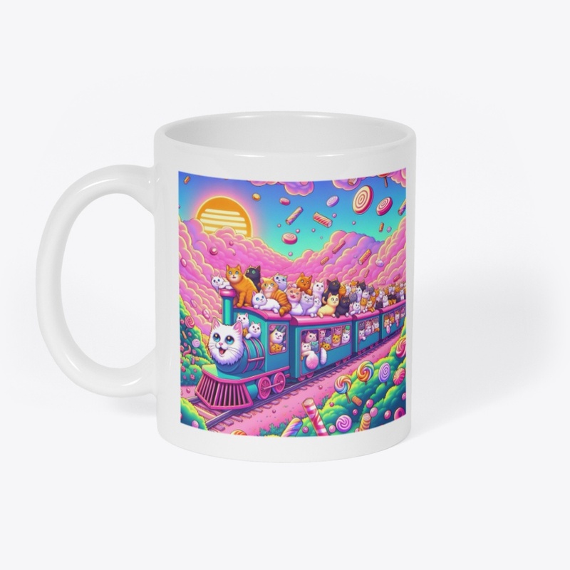 Candy Train of Cats