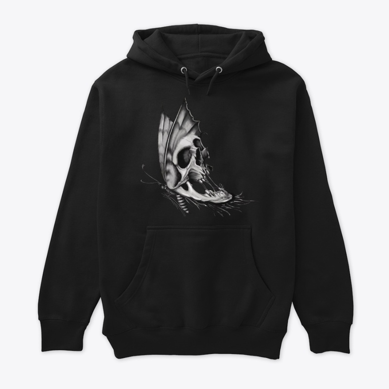 Graphic Skull Butterfly 