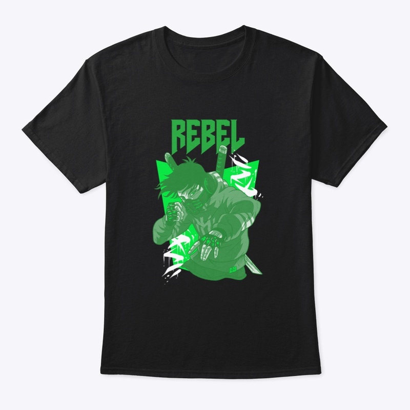 Graphic Top - "REBEL"