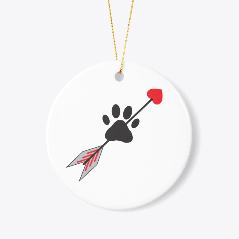Paw & Heart Arrow Tee