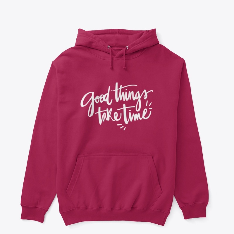 Hoodie - Sweatshirt with  Quote