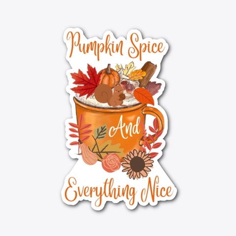 Pumpkin Spice Standard T-Shirt Front