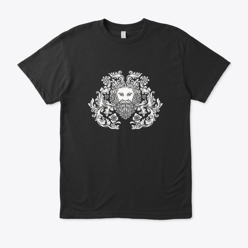 Ornate moustache man 
