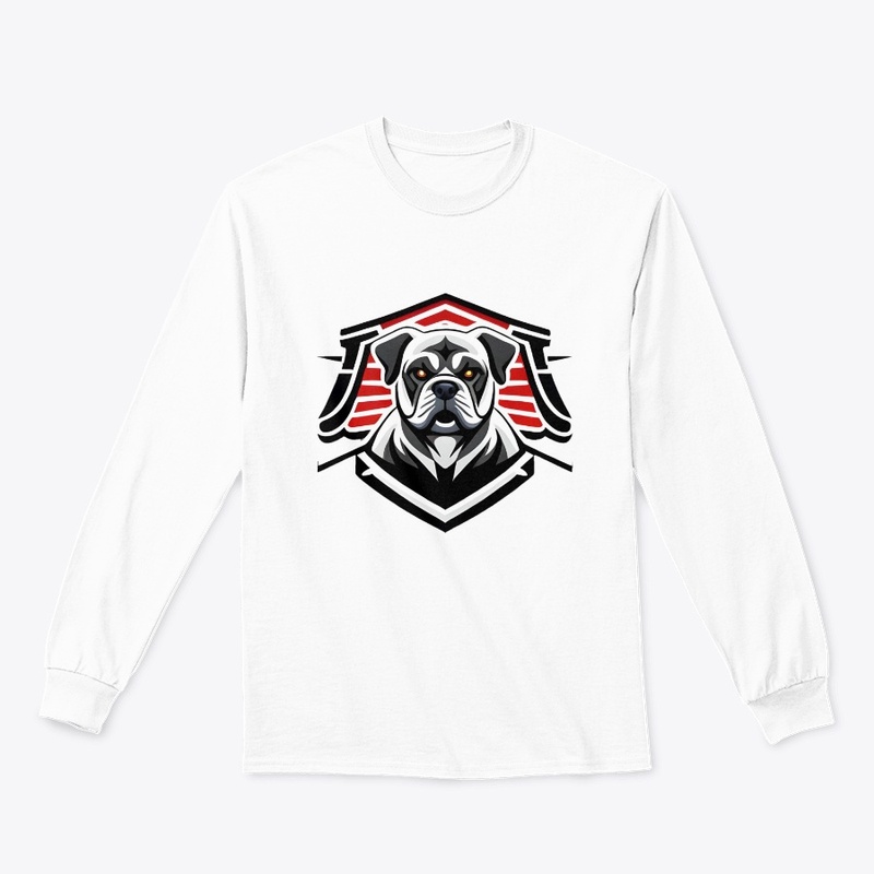 Bulldog tshirt and hoddie (customised)