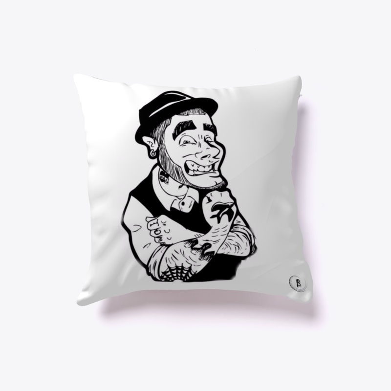 Zé Povinho Portugal Pillow