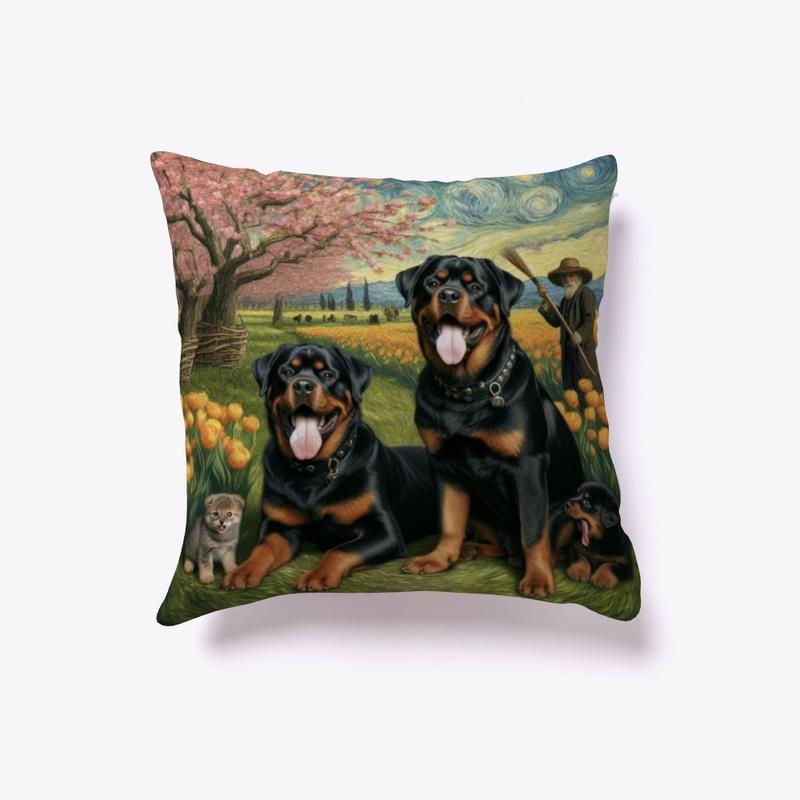 Rottweilers Spring