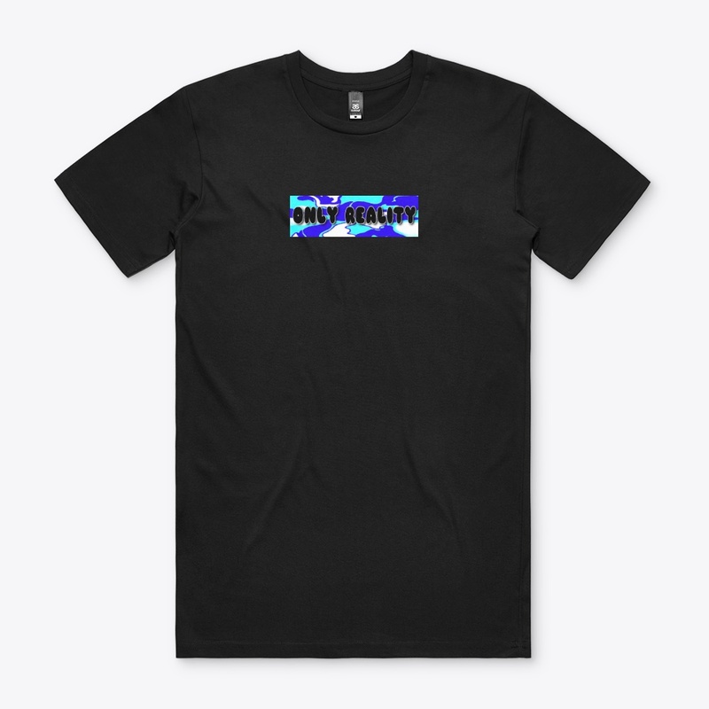 OR Blue Camo Art Print
