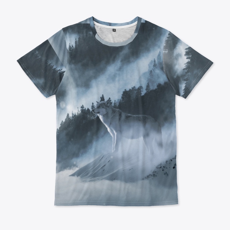 Silver Wolf Majestic Picturesque T-Shirt