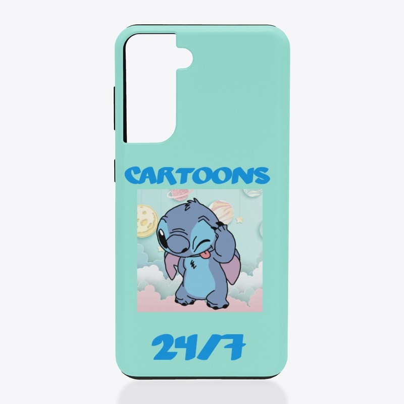 Cartoons 24/7  stich cuteness Samsung 