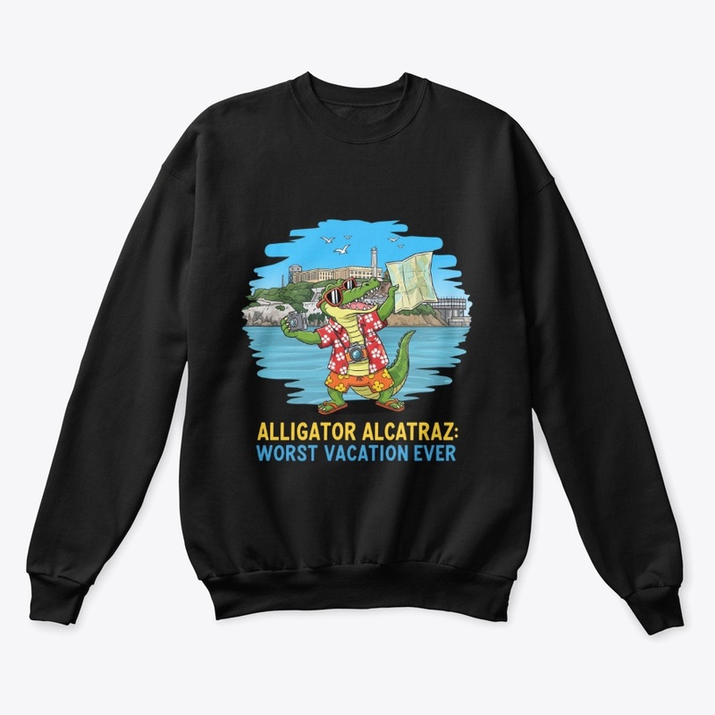 Alcatraz Island Tourist Gator