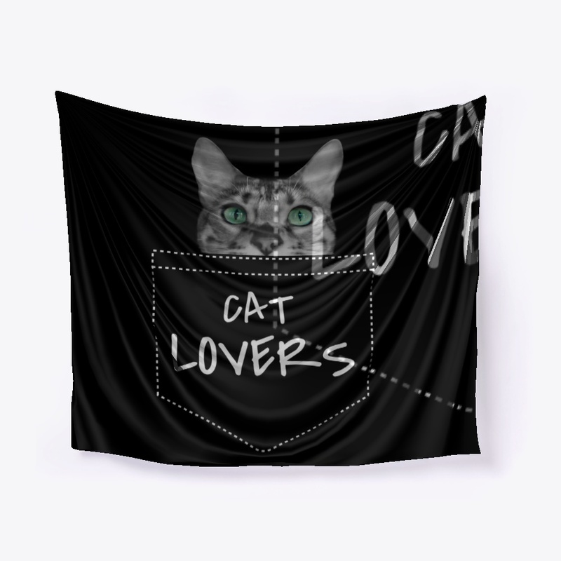 POCKET CAT LOVERS T SHIRT, GIFT T SHIRT.