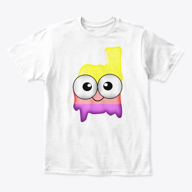 Girls Adorable Rainbow Character.