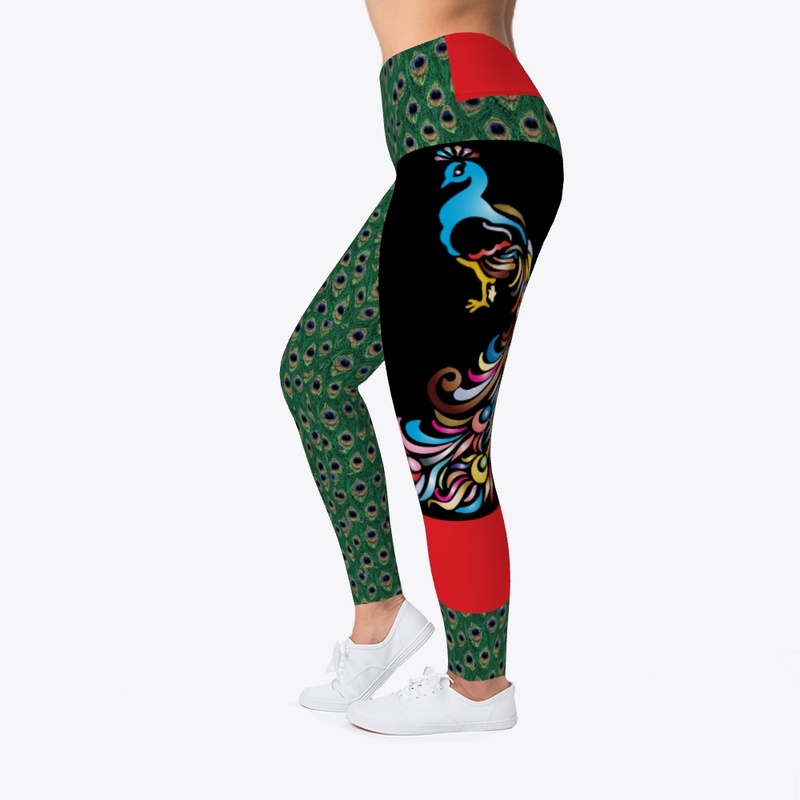 Dopewear Collection- Peacock Print