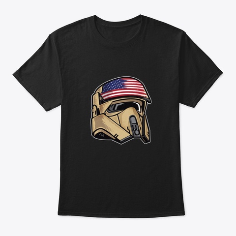 The Patriot 2020 V2 Black T-Shirt Front