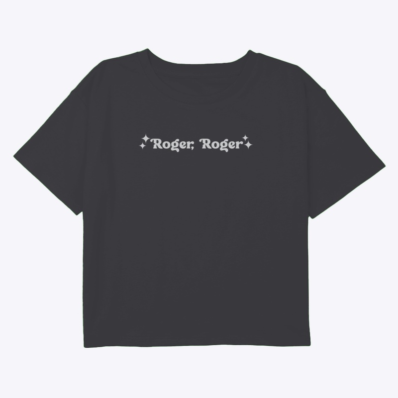Roger Roger Black Crop