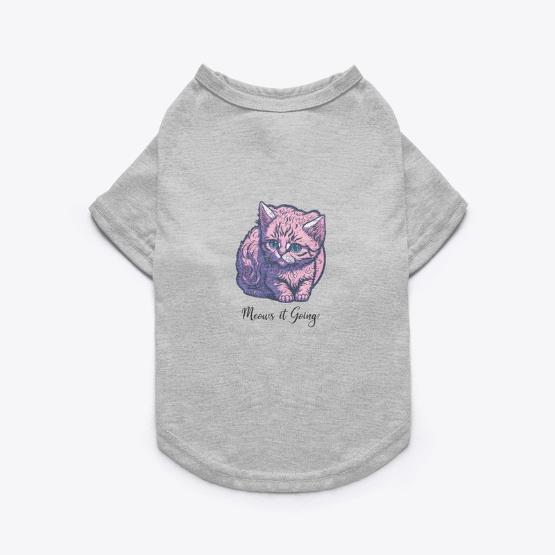 Pawsitively Adorable,Cute Cat, design