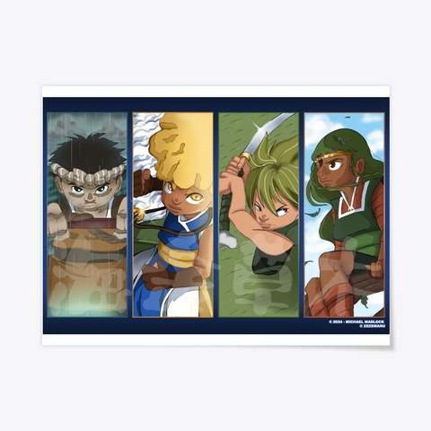 Zezemaru! Arc 1   Poster  Standard Kaos Front