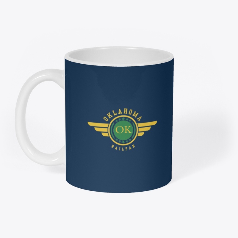 Oklahoma Railfan Mug