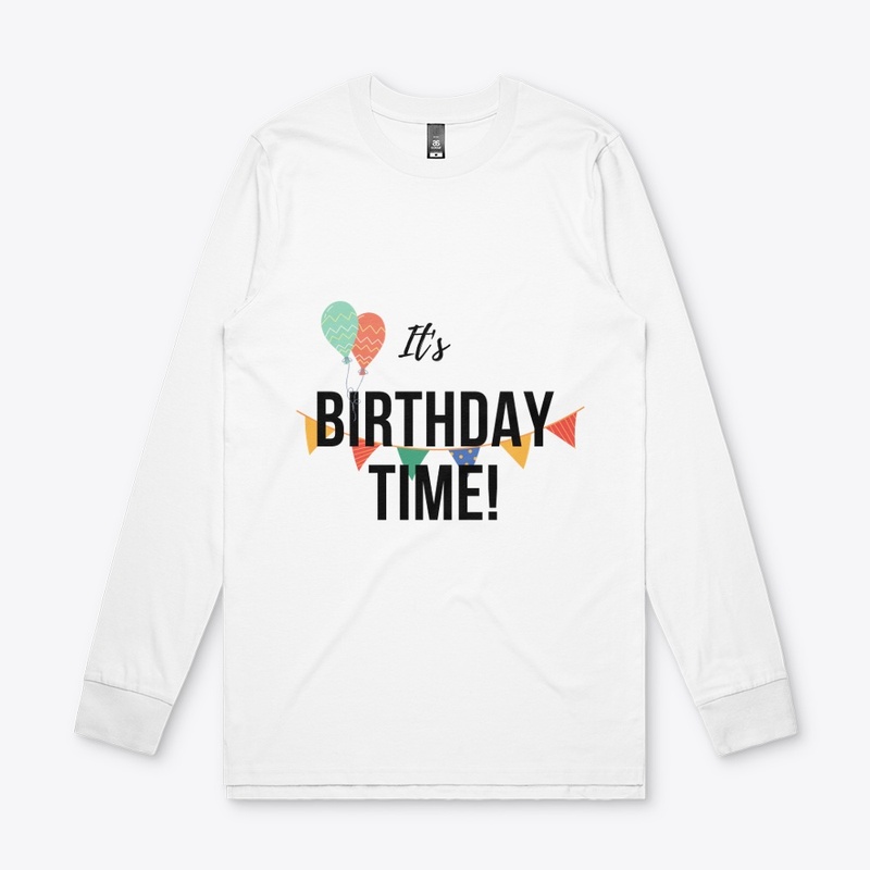 its birthday time 