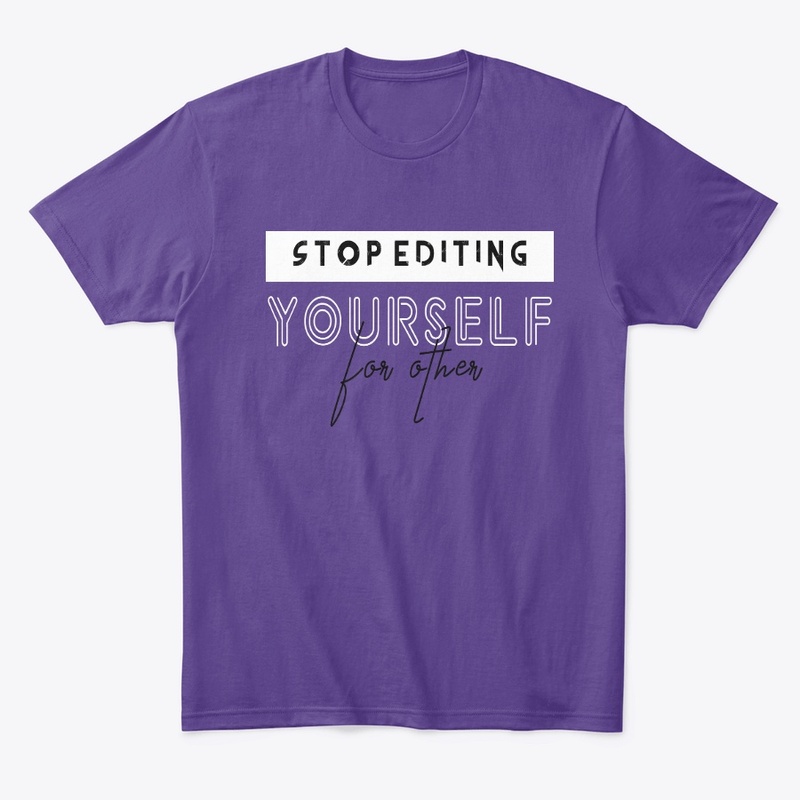 Stop Editing T-shirt Design