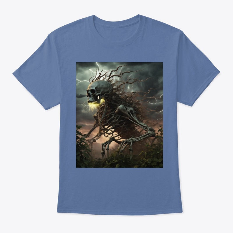 Haunting Skeletal Creature Storm