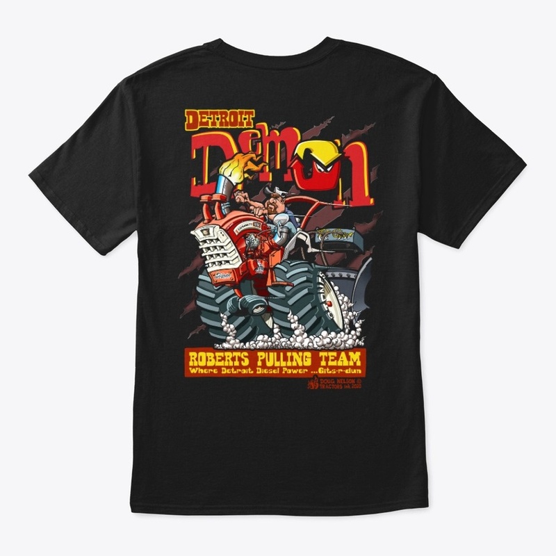 Cockshutt 1950 Double Sided Black Shirt