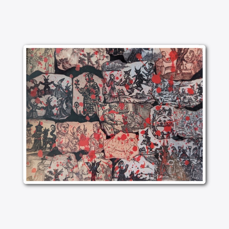 Medieval Witch Collage 