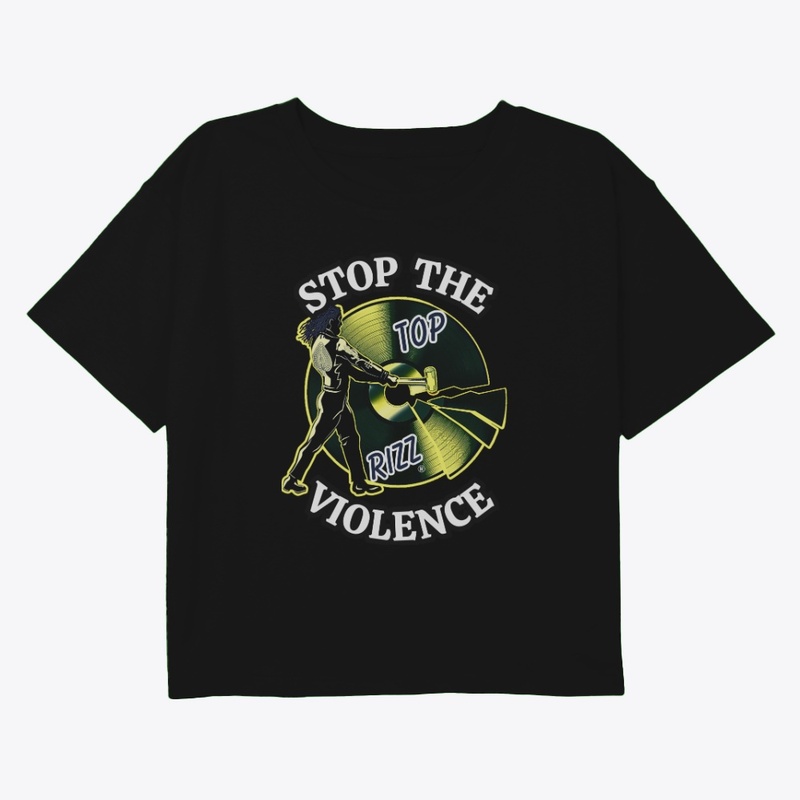 TOP RIZZ - STOP THE VIOLENCE - GOLD