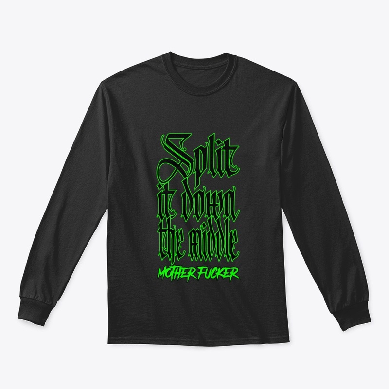 Split it down the middle logo