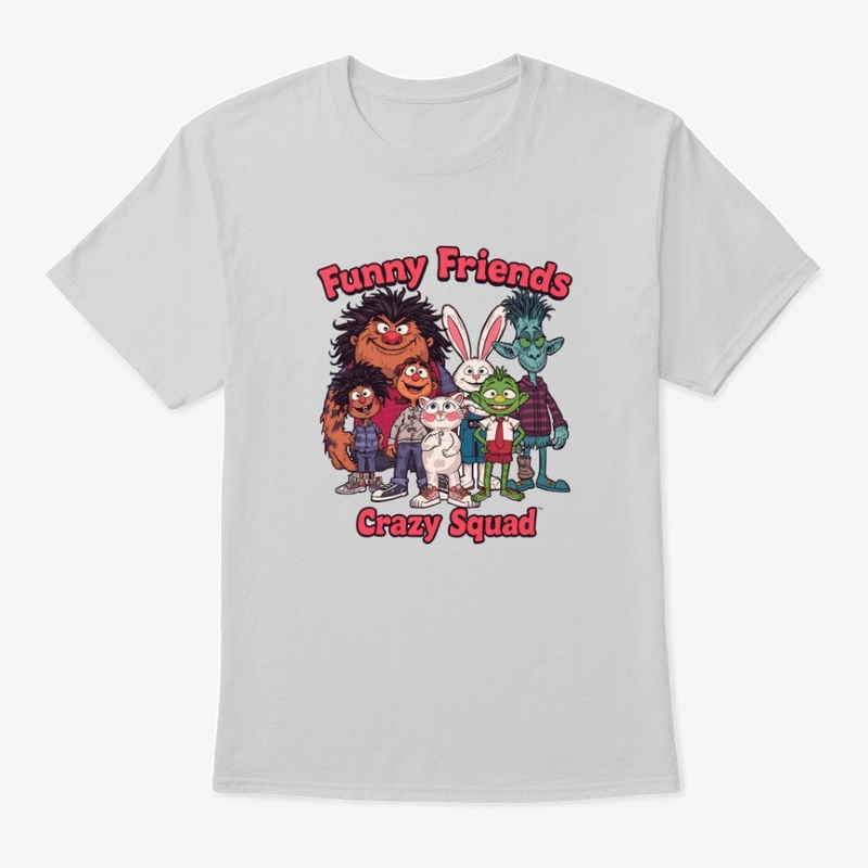 "Funny Friends – Crazy Squad Tee"