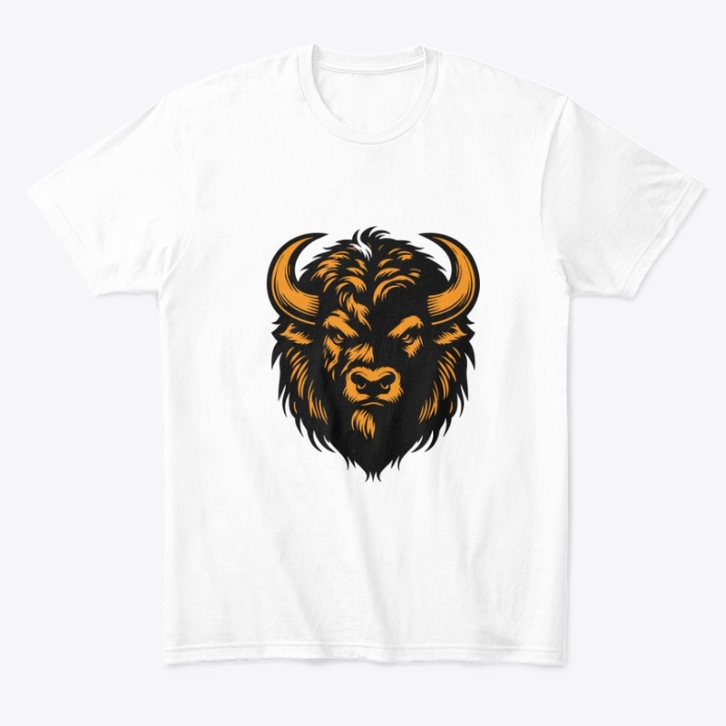Wild Angry Bison