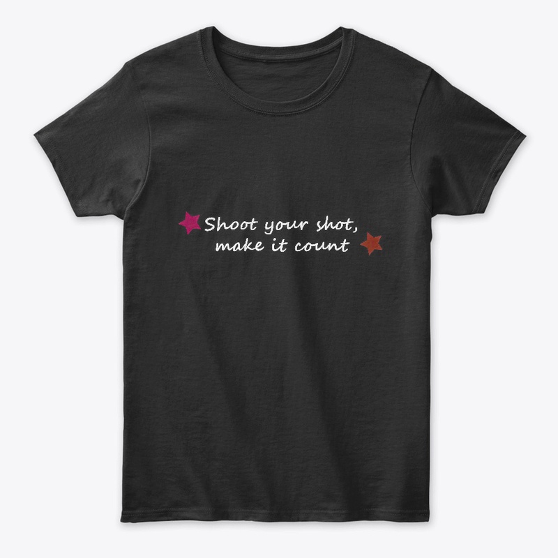 Shoot your shot, make it count